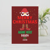 INVITATION DE NOËL JOYEUX (Debout devant)