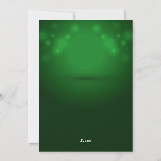 Invitation de Noël, Joyeux Noël (Dos)