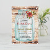 Invitation de Noël mason jar (Debout devant)