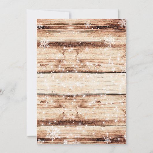 Invitation de Noël mason jar (Dos)