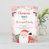 Invitation de Noël modifiable (Debout devant)