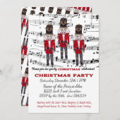 Invitation de Noël Nutcracker Party (Devant / Derrière)