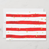 Invitation de Noël Open House (Dos)