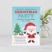 Invitation de Noël pour les enfants (Debout devant)