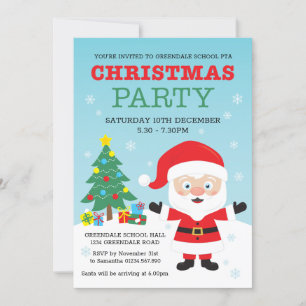 Invitation de Noël pour les enfants