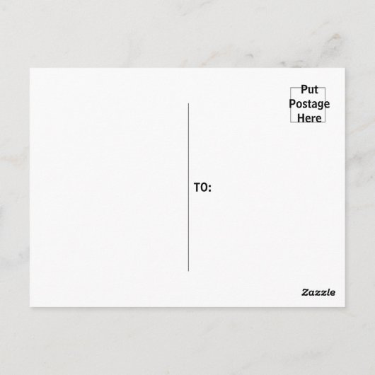 Invitation de Noël Rustique moderne (Dos)