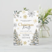 Invitation de Noël, Soirée de Noël d'or (Debout devant)