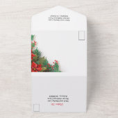 Invitation de Noël tout en un mariage (Dehors)