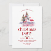 Invitation de Noël tropical (Devant)