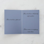 Invitation de Noël victorien vintage (Intérieur)