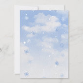 Invitation de Noël Vintage (Dos)