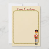 Invitation de Noël Vintage avec Noël (Dos)