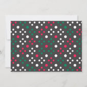 Invitation de Noël Whimsical Kids (Dos)