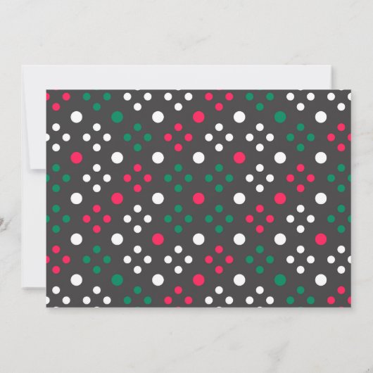 Invitation de Noël Whimsical Kids (Dos)