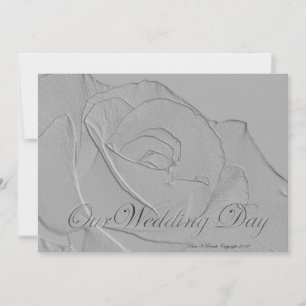 Invitation de nos Mariages Roses d'argent