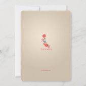 Invitation de note de musique (Dos)