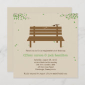 Invitation de notre Bench Engagement Party (Devant / Derrière)
