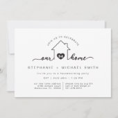 Invitation de notre première fête de ménage (Devant)