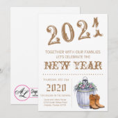 Invitation de Nouvel An 5x7 Country d'été Mariage (Devant / Derrière)