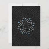 Invitation de Nouvel An Chic (Dos)