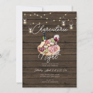 Invitation de nuit Charcuterie
