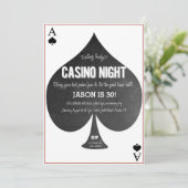 Invitation de nuit de casino (Debout devant)