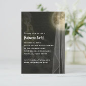 Invitation de nuit de Pleine lune petit de partie (Debout devant)