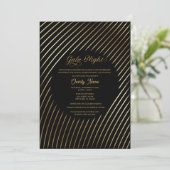 Invitation de nuit du Gala de la Charité Noire et  (Debout devant)