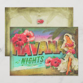 INVITATION DE NUIT GC HOT HAVANA (Devant / Derrière)