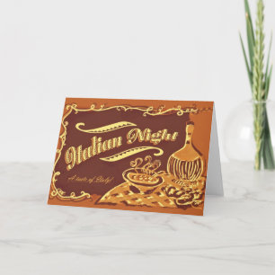 Invitation de nuit italienne