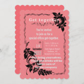 Invitation de Office Get Together (Devant / Derrière)