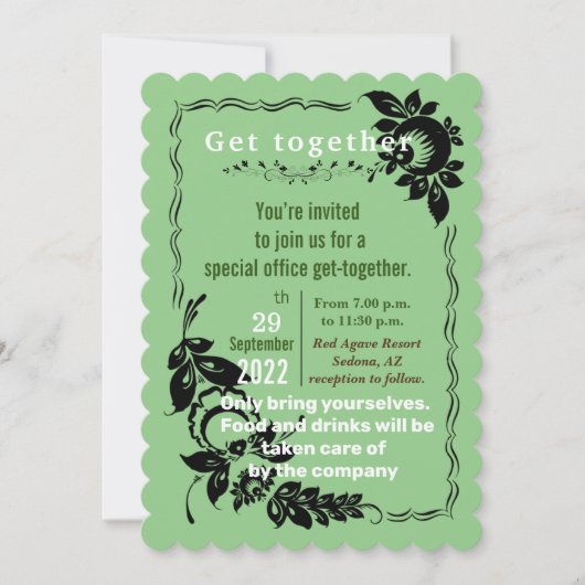 Invitation de Office Get Together (Devant)