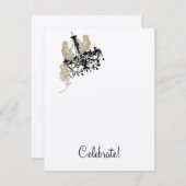 INVITATION DE OSCILLATION DE SINGES (Devant / Derrière)