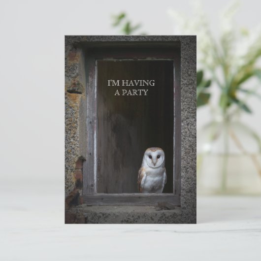 Invitation de Owl (Debout devant)