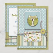 Invitation de Owl (Devant / Derrière)