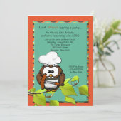 Invitation de Owl Cook BBQ (Debout devant)