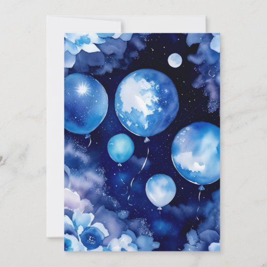 Invitation de Owl First Birthday (Dos)