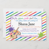 Invitation de Paint Lover (Devant)