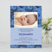 Invitation de Paisley Annaprashan (Premier Riz) (Debout devant)