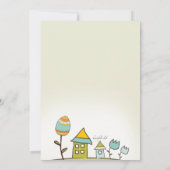 Invitation de Pâques (Dos)