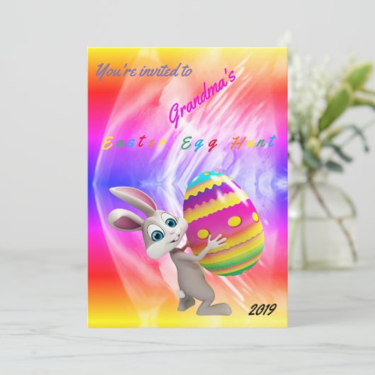 Invitation de Pâques (Debout devant)