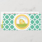 Invitation de Pâques (Devant / Derrière)