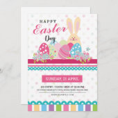 Invitation de Pâques (Devant / Derrière)