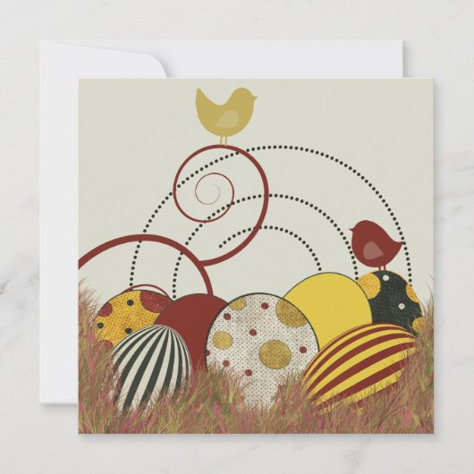 Invitation de Pâques (Devant)