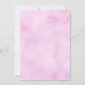 Invitation de Pâques, anniversaire de Bunny (Dos)