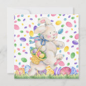 Invitation de Pâques (chasse aux oeufs) (Devant)