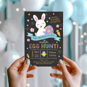 Invitation de Pâques, Fête de chasse aux œufs de P