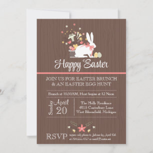 Invitation de Pâques, Invitation de chasse aux oeu