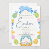 Invitation de Pâques, Invitation de chasse aux oeu (Devant / Derrière)