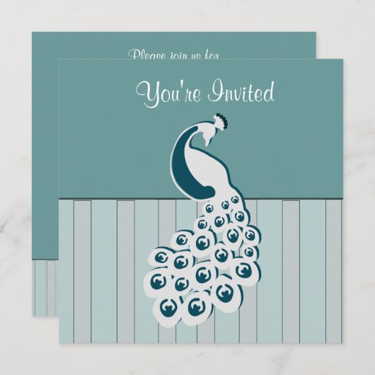 Invitation de paquetage (Devant / Derrière)